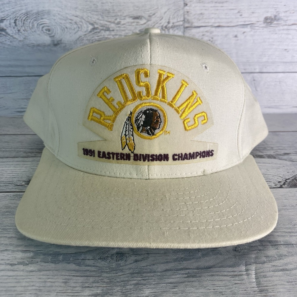 Washington Redskins 1991 Eastern Division Champions Hat Cap Snap Back AJD Mens